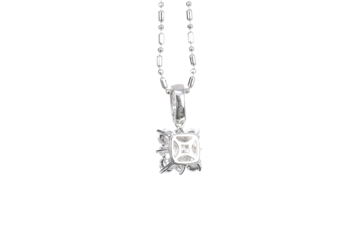 Snowflake Diamond Pendant