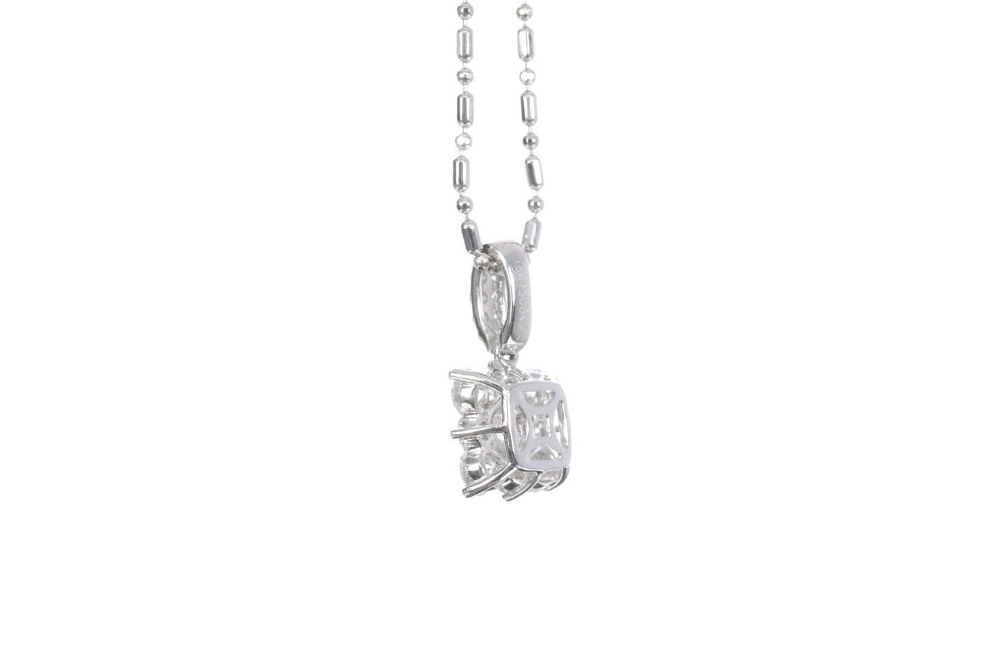 Snowflake Diamond Pendant