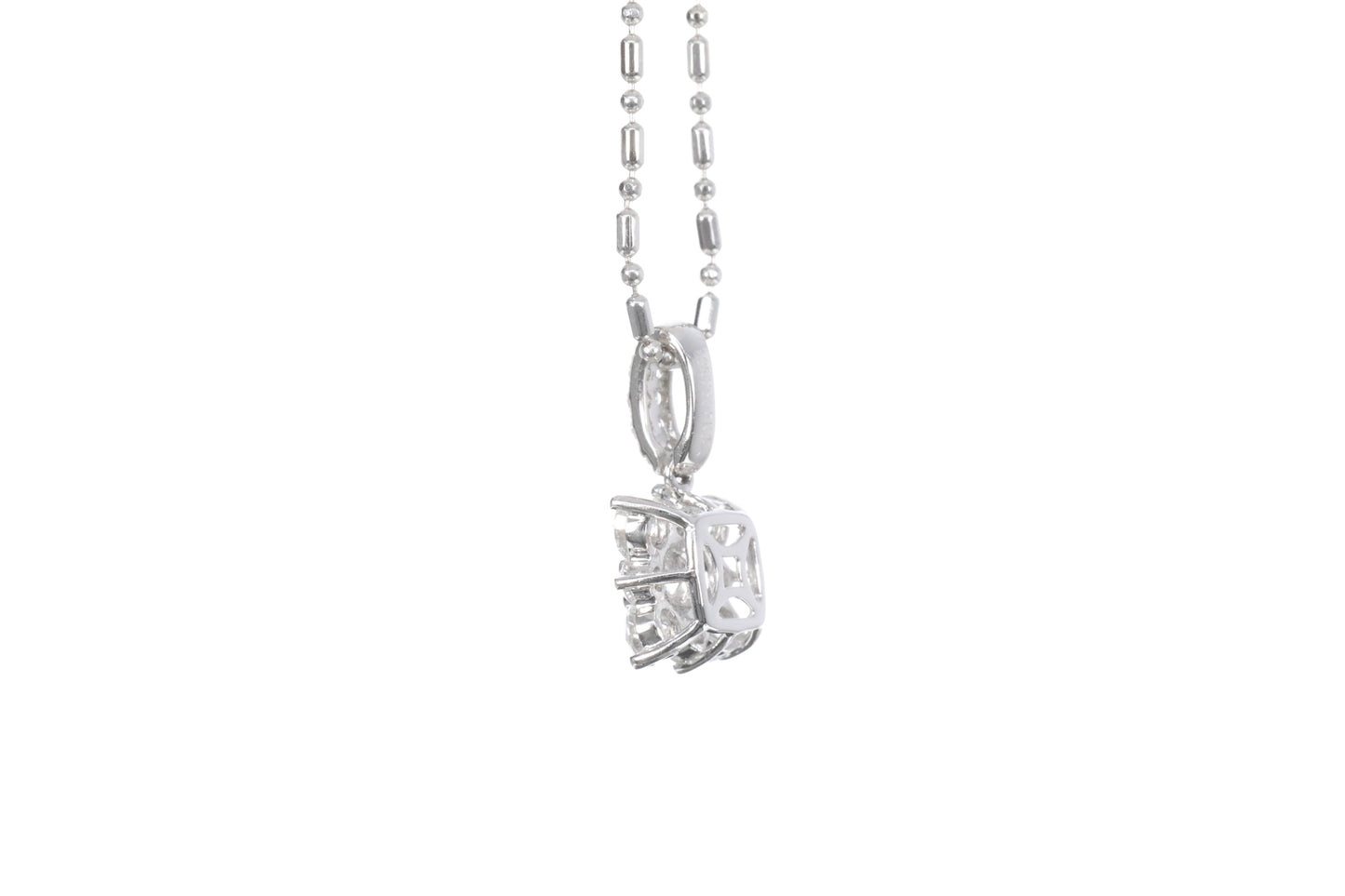 Snowflake Diamond Pendant
