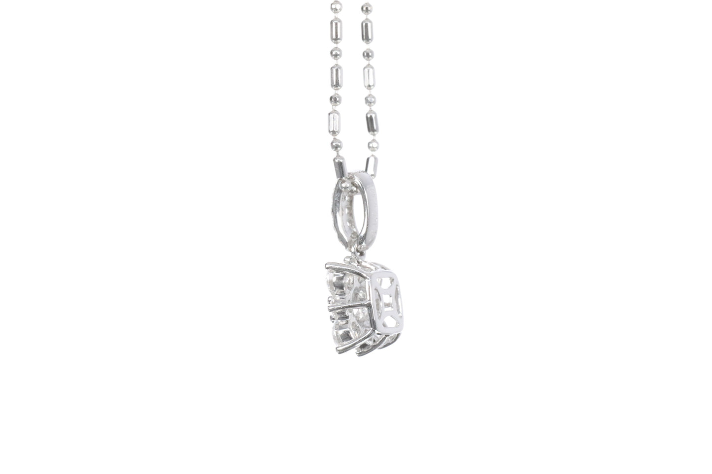 Snowflake Diamond Pendant