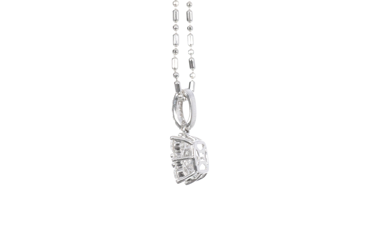 Snowflake Diamond Pendant