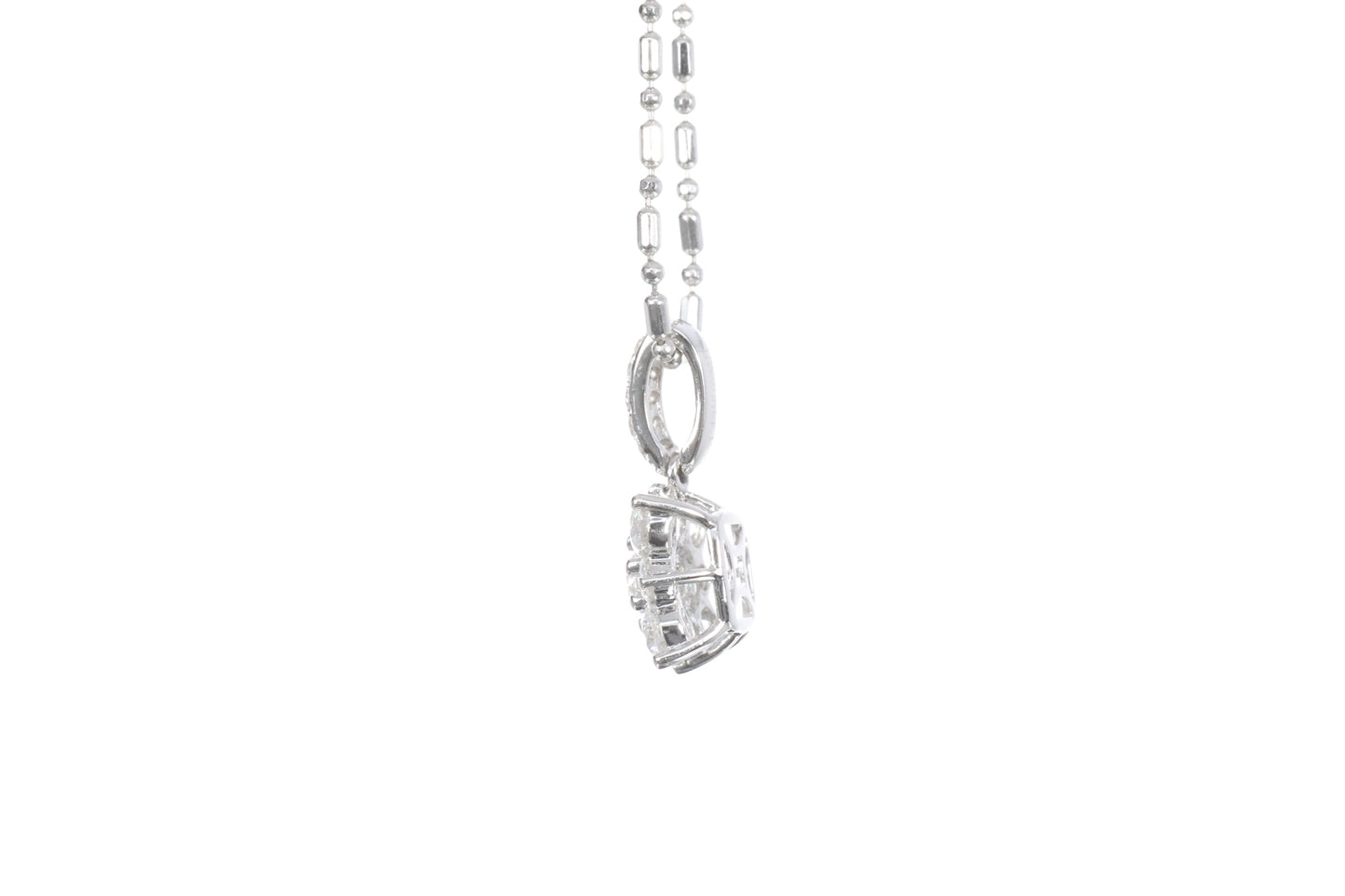 Snowflake Diamond Pendant