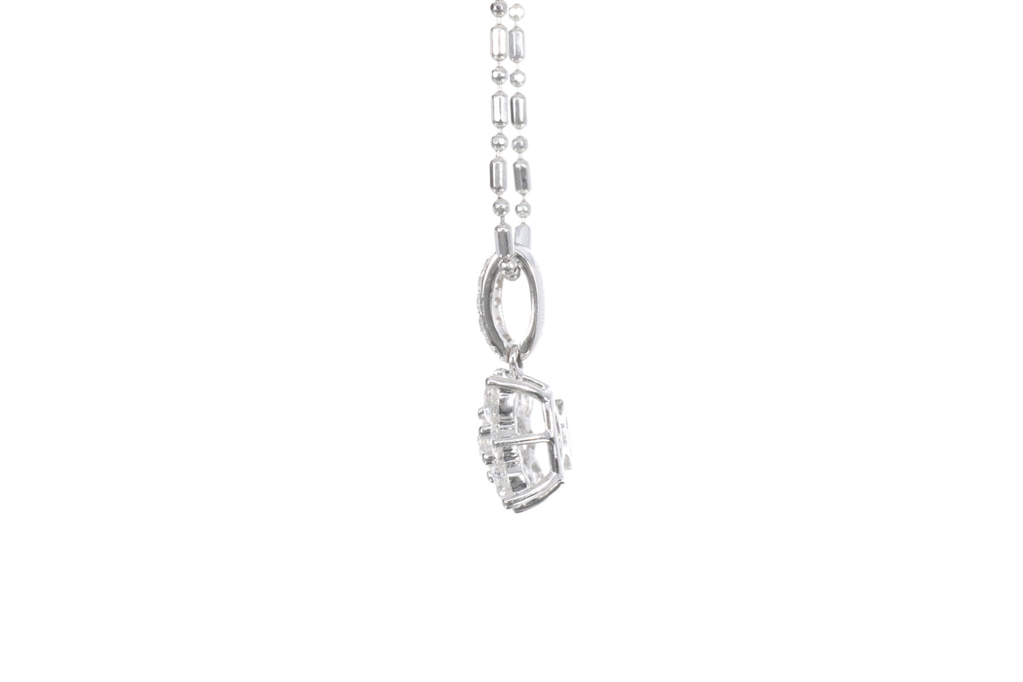 Snowflake Diamond Pendant