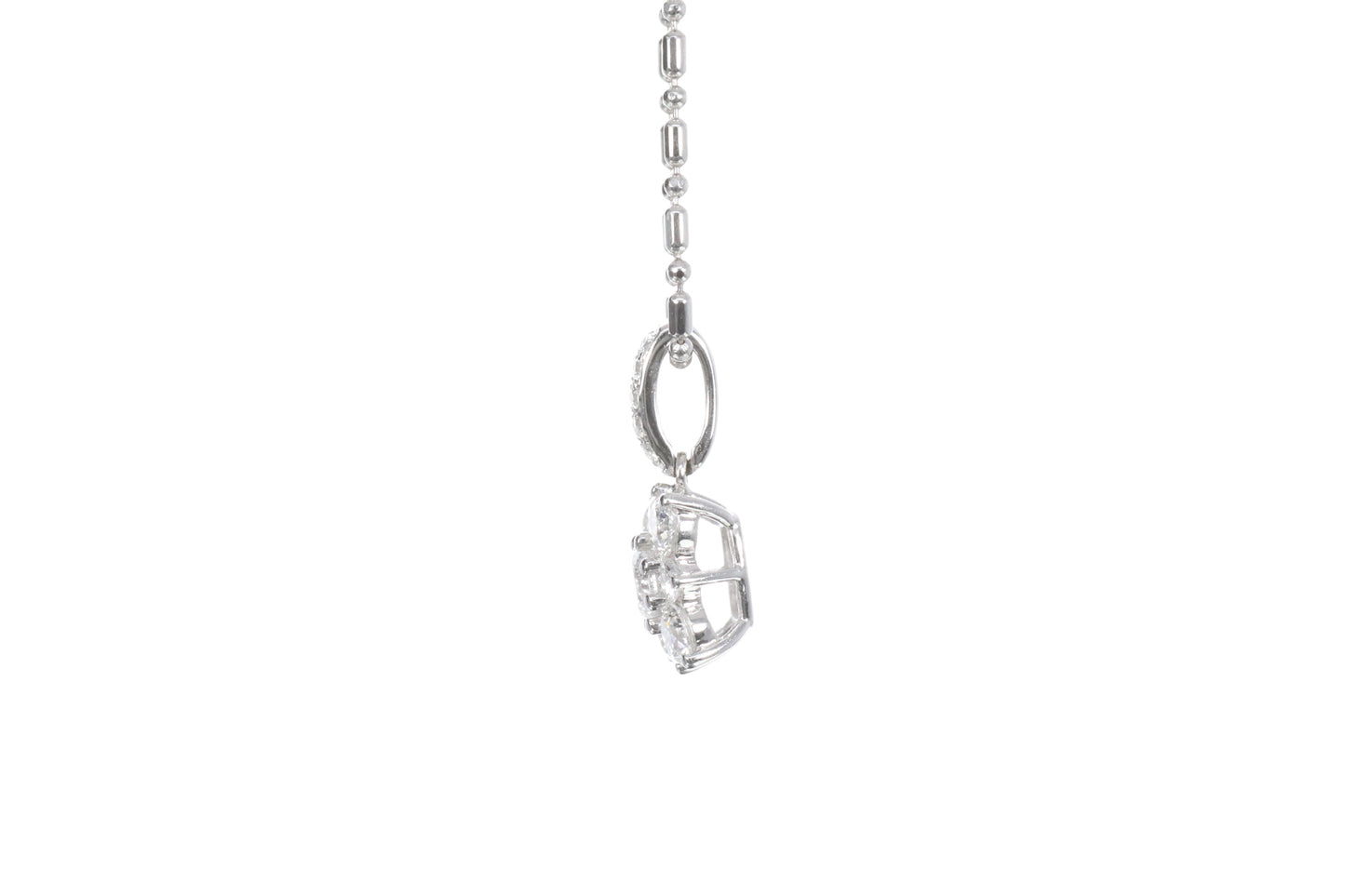 Snowflake Diamond Pendant