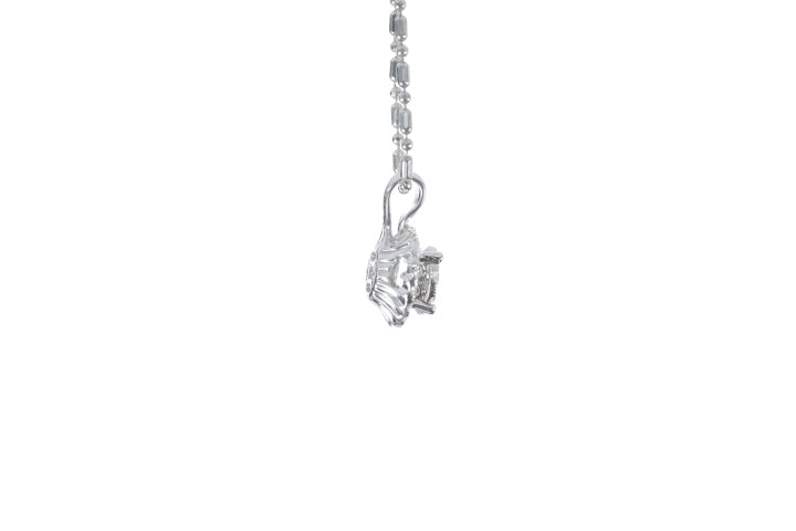 Illusion Diamond Halo Pendant