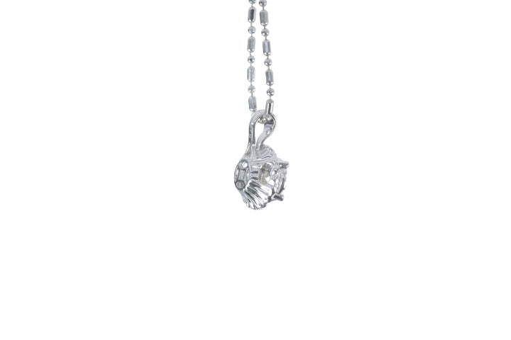 Illusion Diamond Halo Pendant