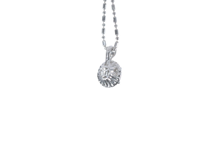 Illusion Diamond Halo Pendant