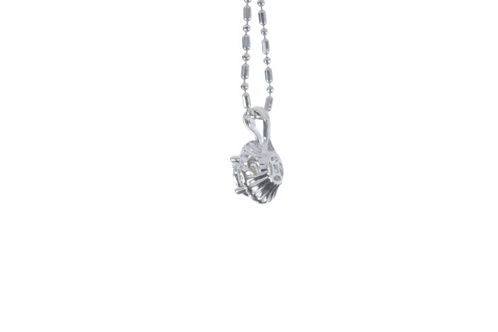 Illusion Diamond Halo Pendant