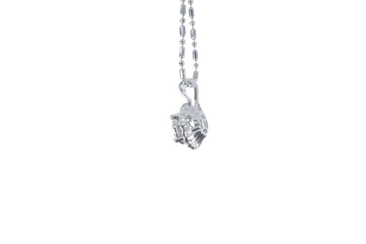 Illusion Diamond Halo Pendant