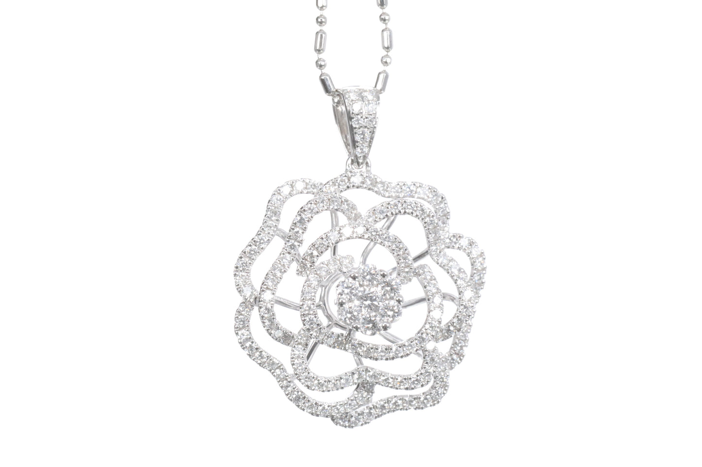 Rose Diamond Pendant