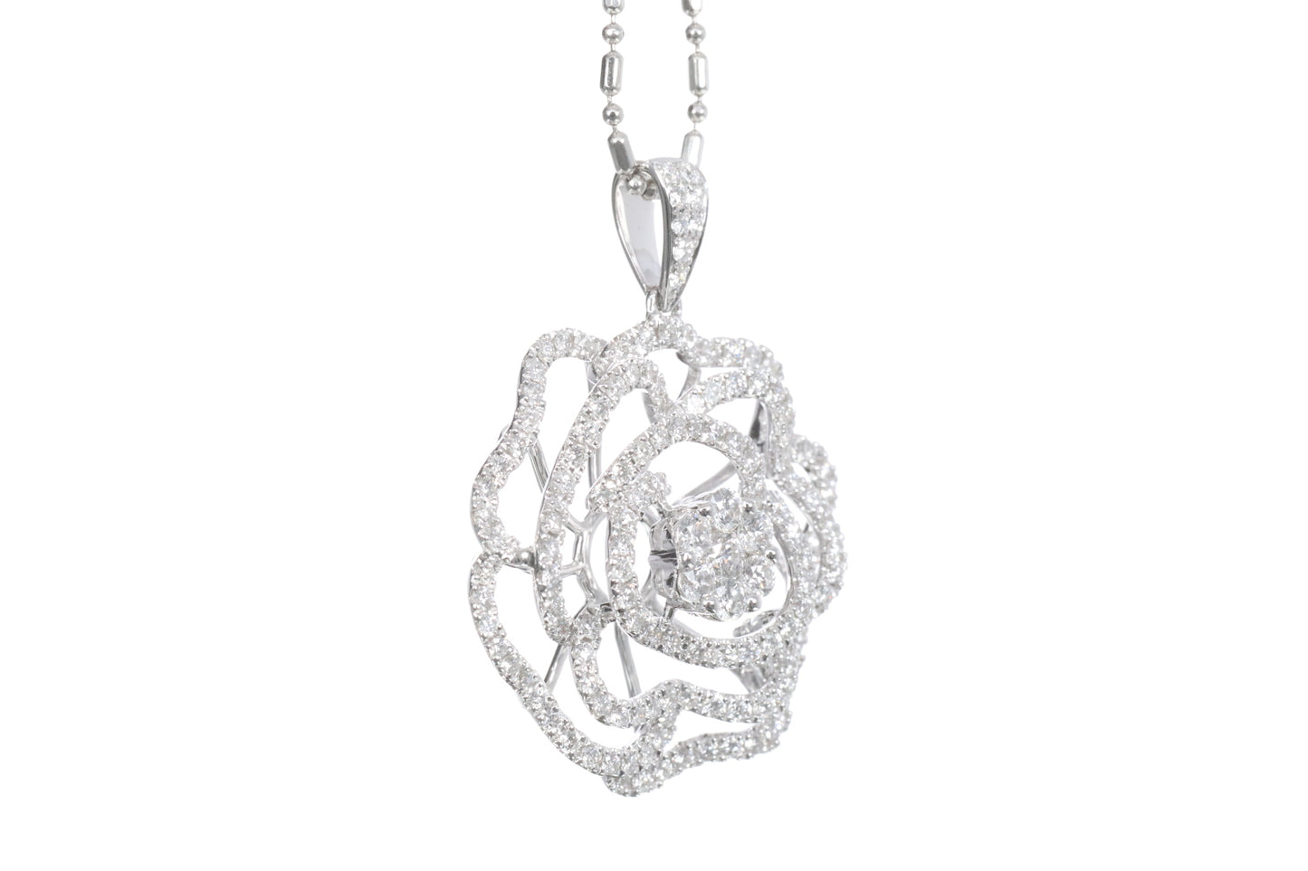 Rose Diamond Pendant