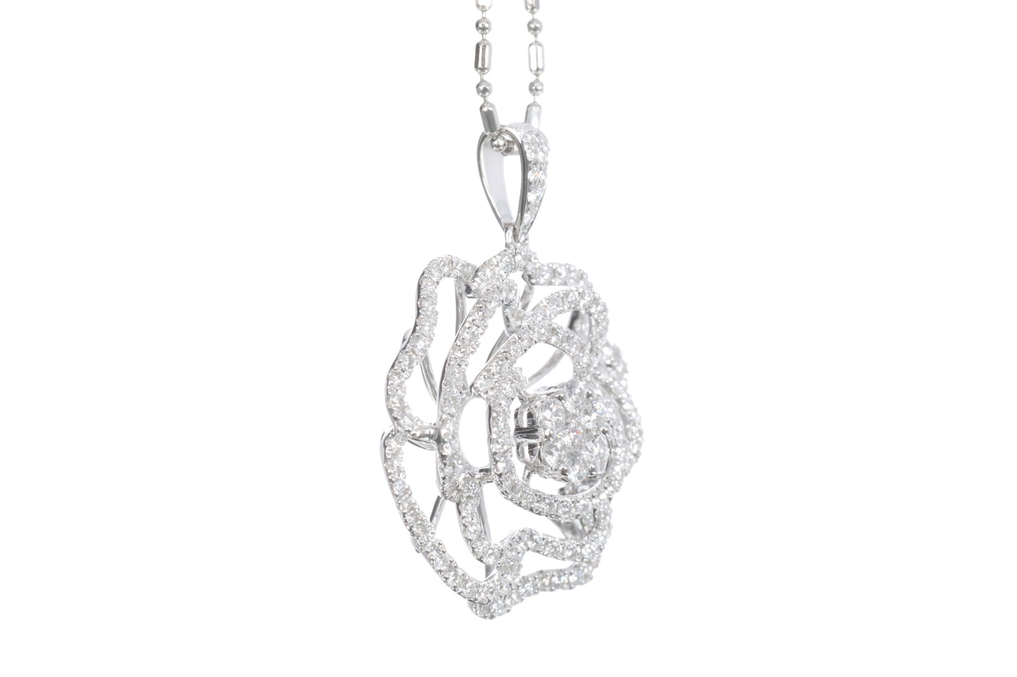 Rose Diamond Pendant