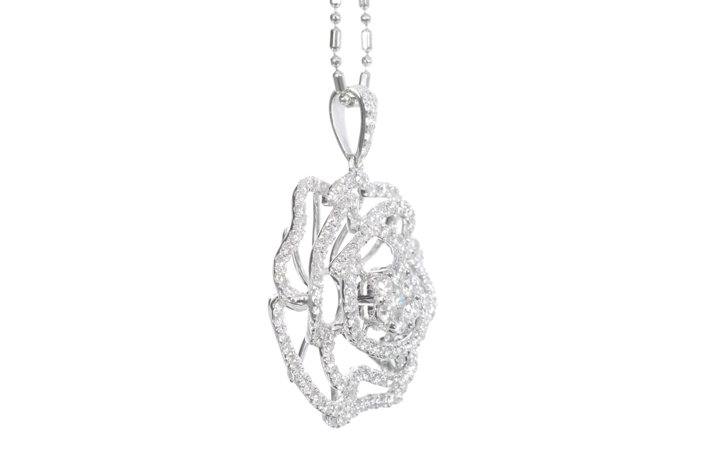 Rose Diamond Pendant