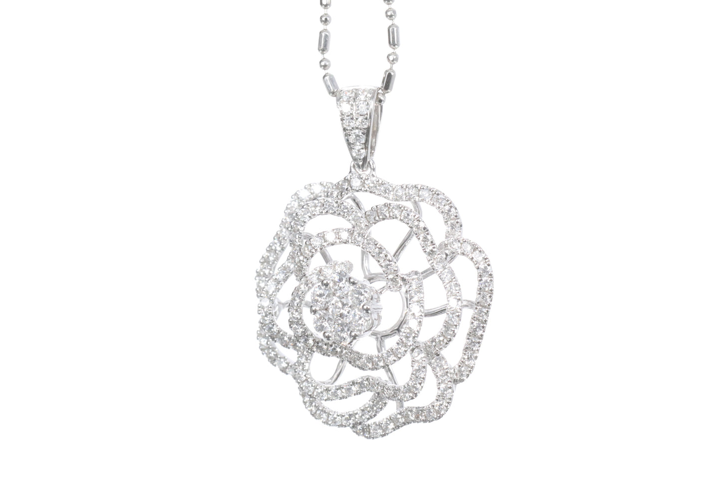 Rose Diamond Pendant
