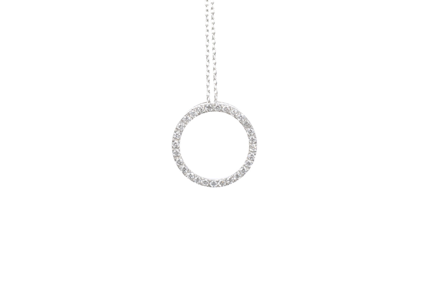 Round Diamond Pendant