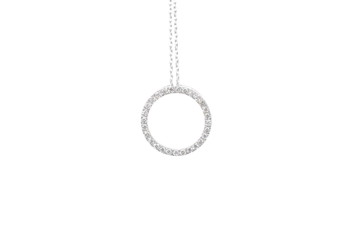 Round Diamond Pendant