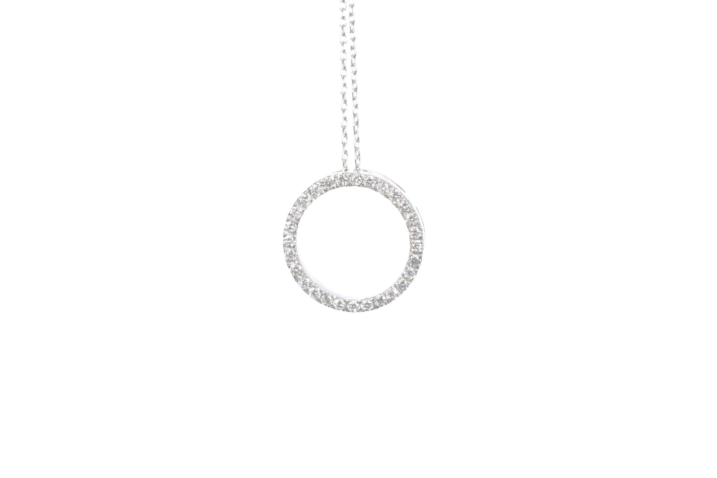 Round Diamond Pendant