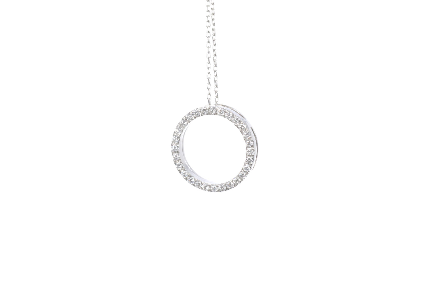 Round Diamond Pendant