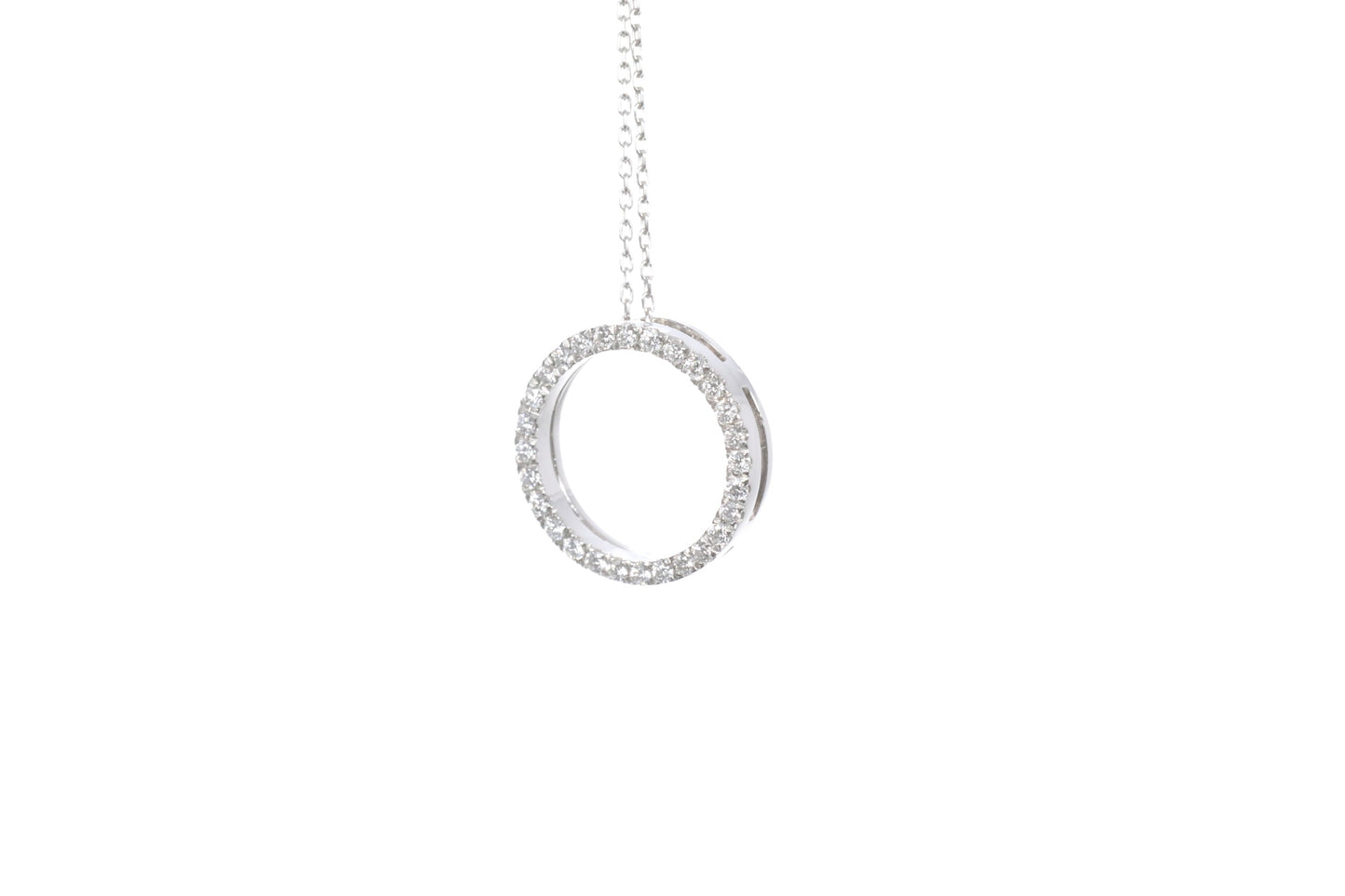 Round Diamond Pendant