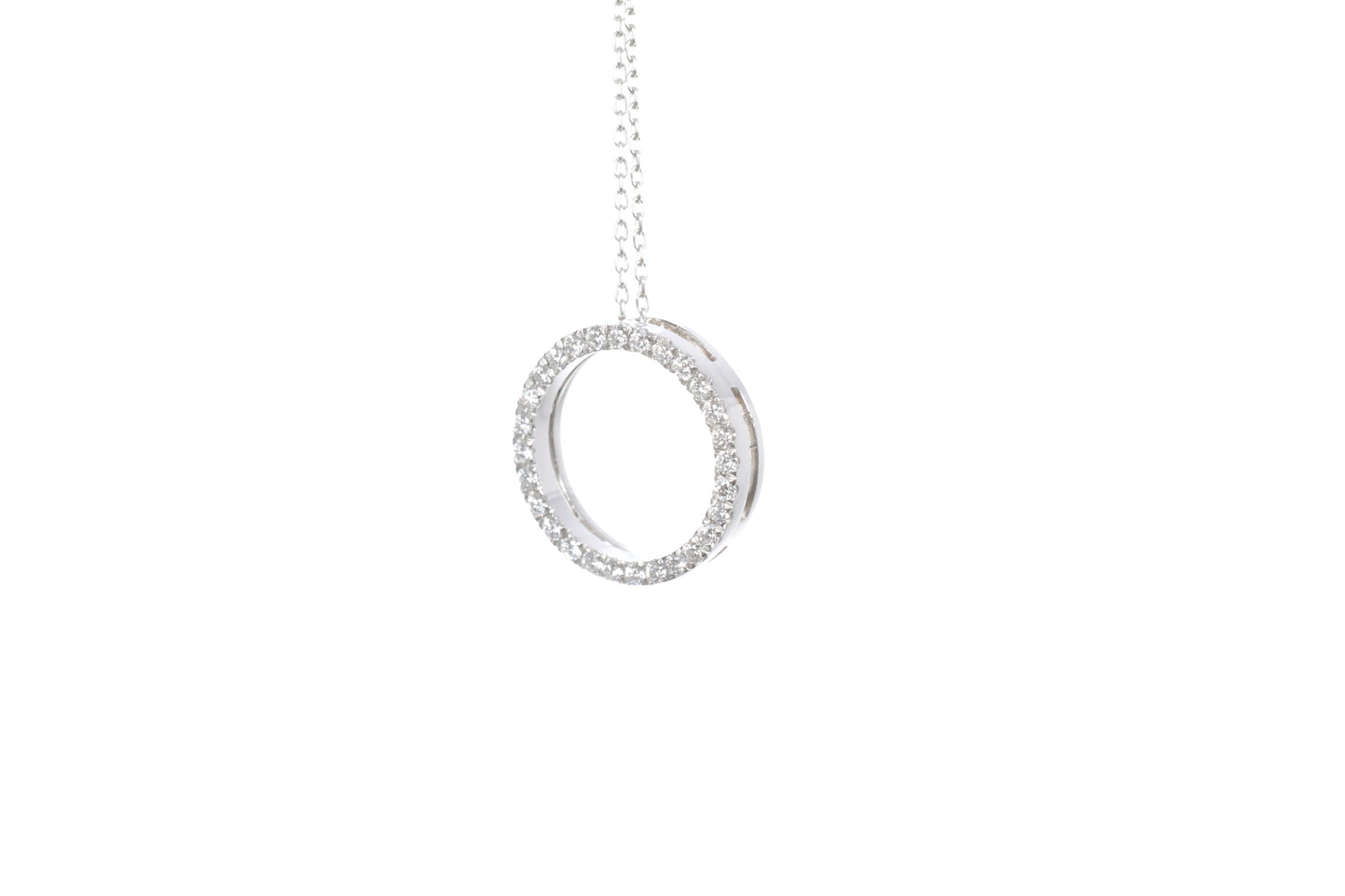 Round Diamond Pendant