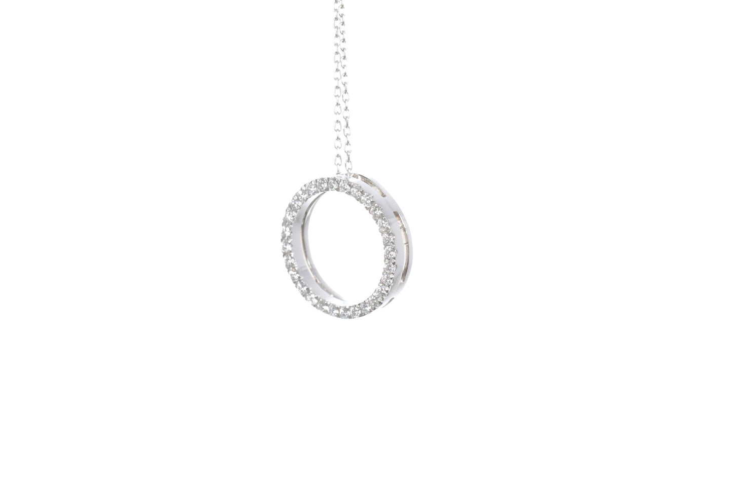 Round Diamond Pendant