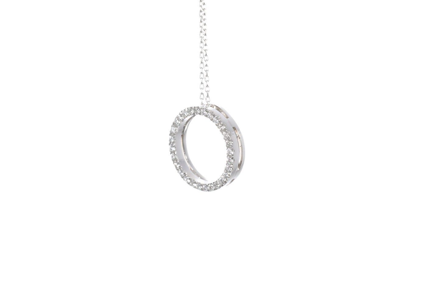Round Diamond Pendant