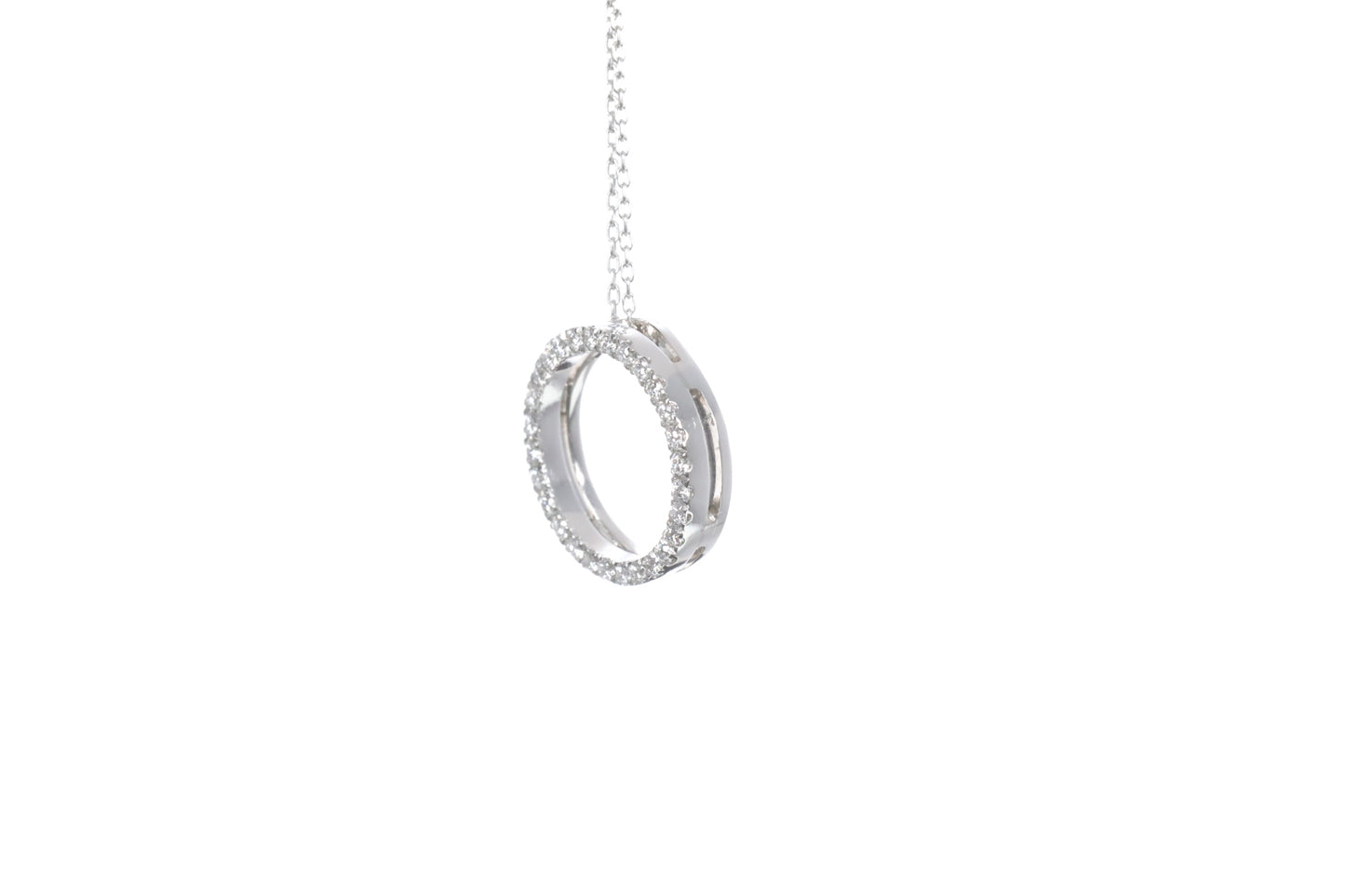 Round Diamond Pendant