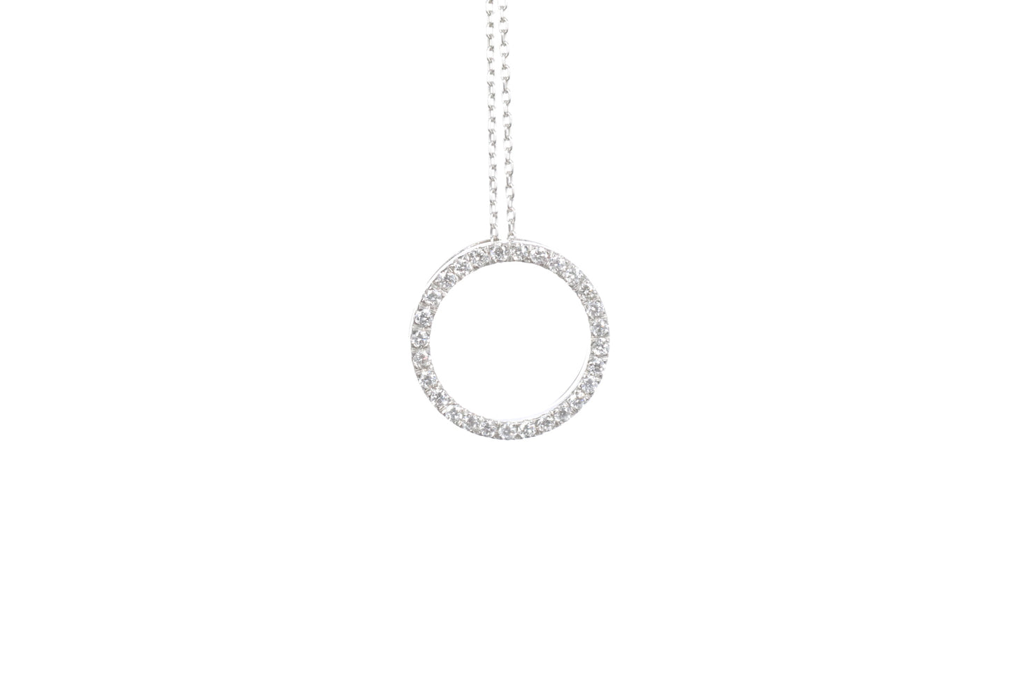 Round Diamond Pendant