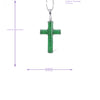Jadeite Cross