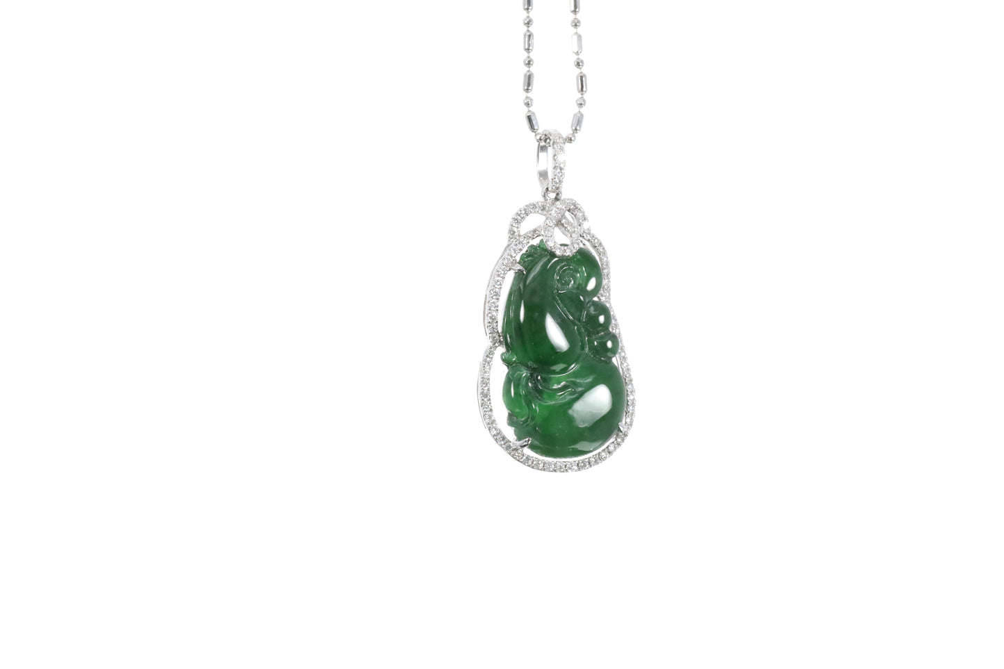 Jadeite Gourd Pendant