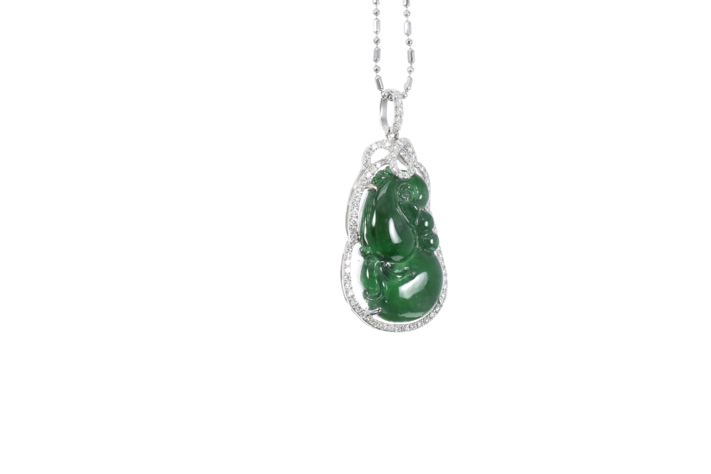 Jadeite Gourd Pendant