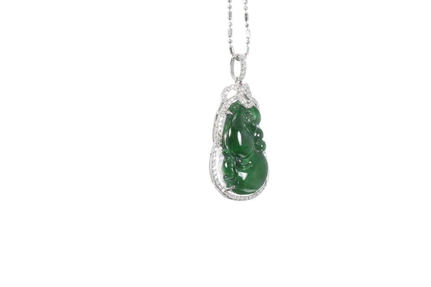 Jadeite Gourd Pendant