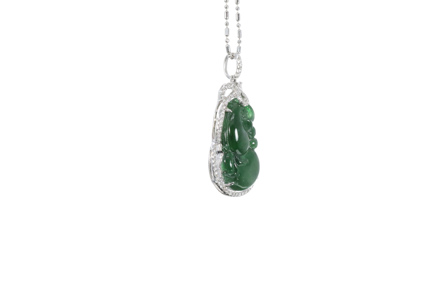Jadeite Gourd Pendant