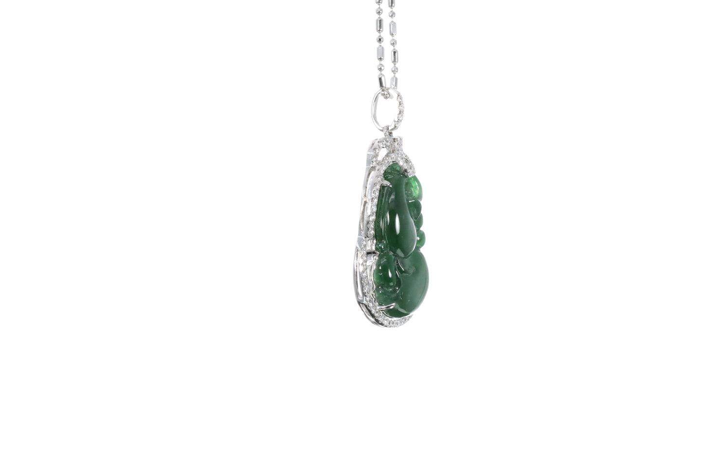 Jadeite Gourd Pendant