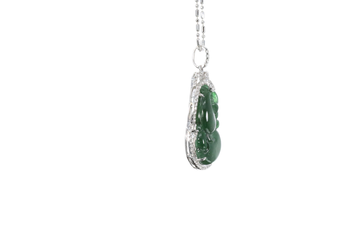 Jadeite Gourd Pendant