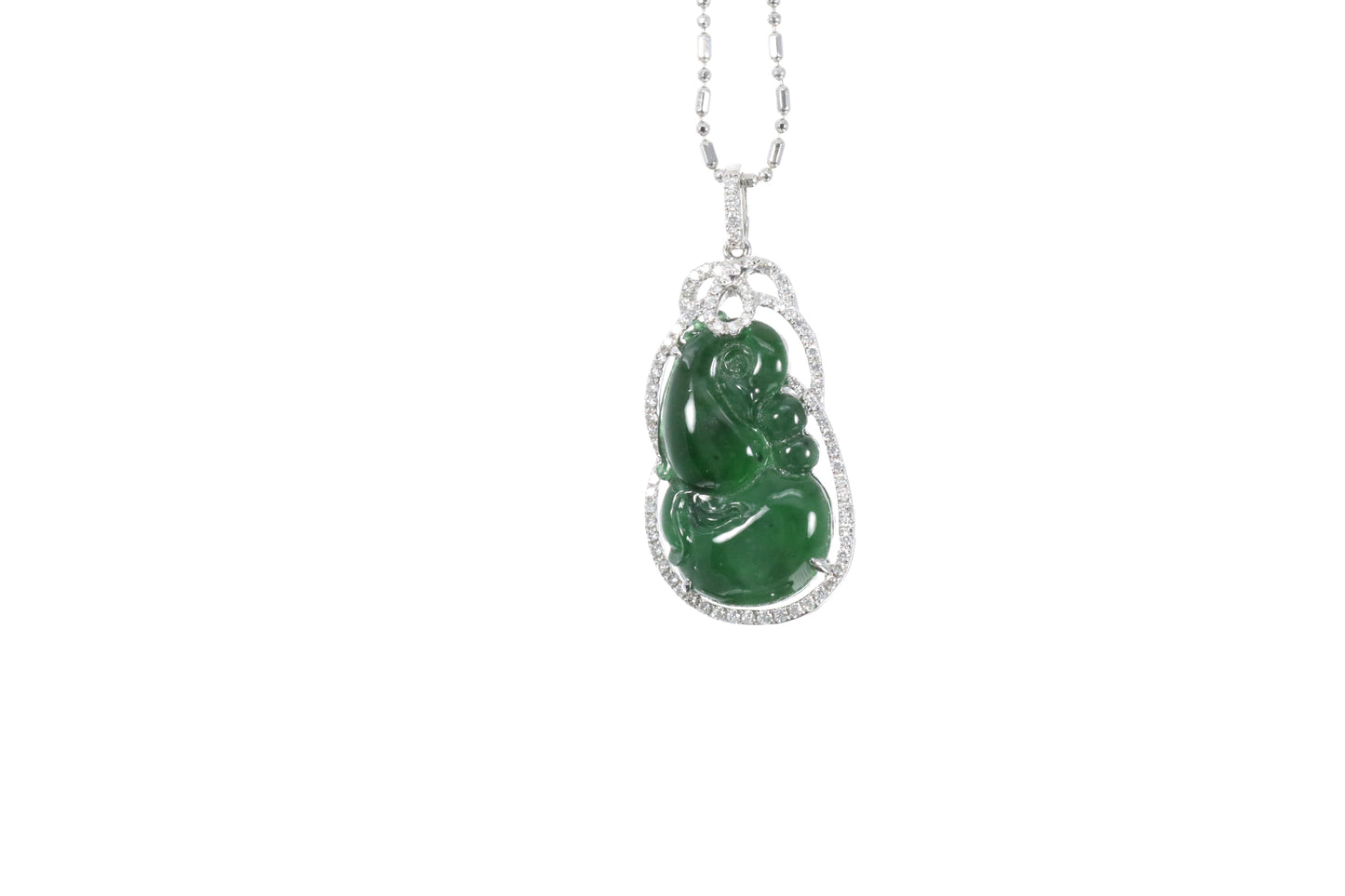 Jadeite Gourd Pendant