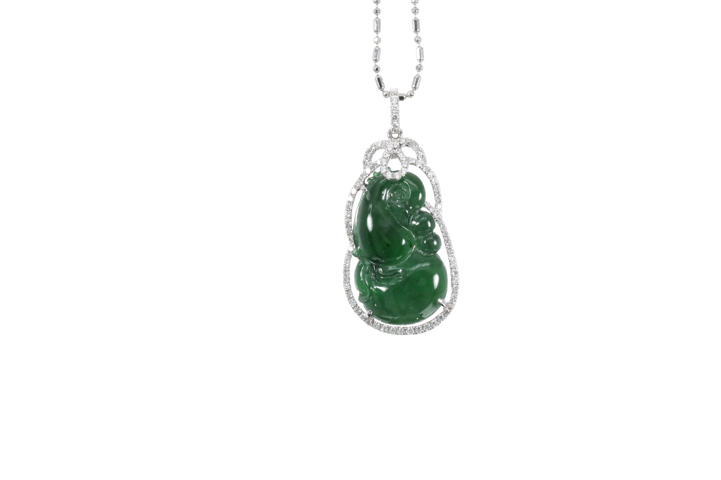 Jadeite Gourd Pendant