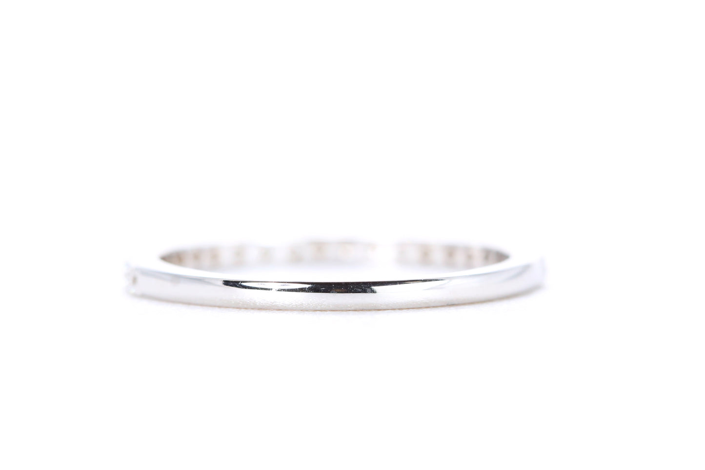Micro Pavé Diamond Ring 1/4 Carat in White Gold