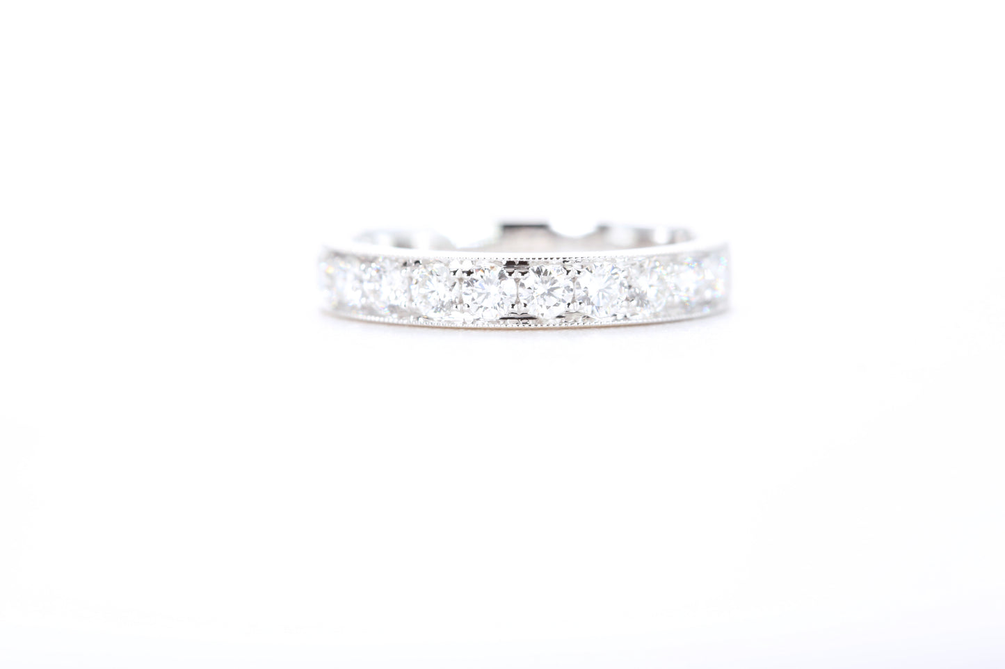 Milgrain Diamond Ring 3/4 Carat