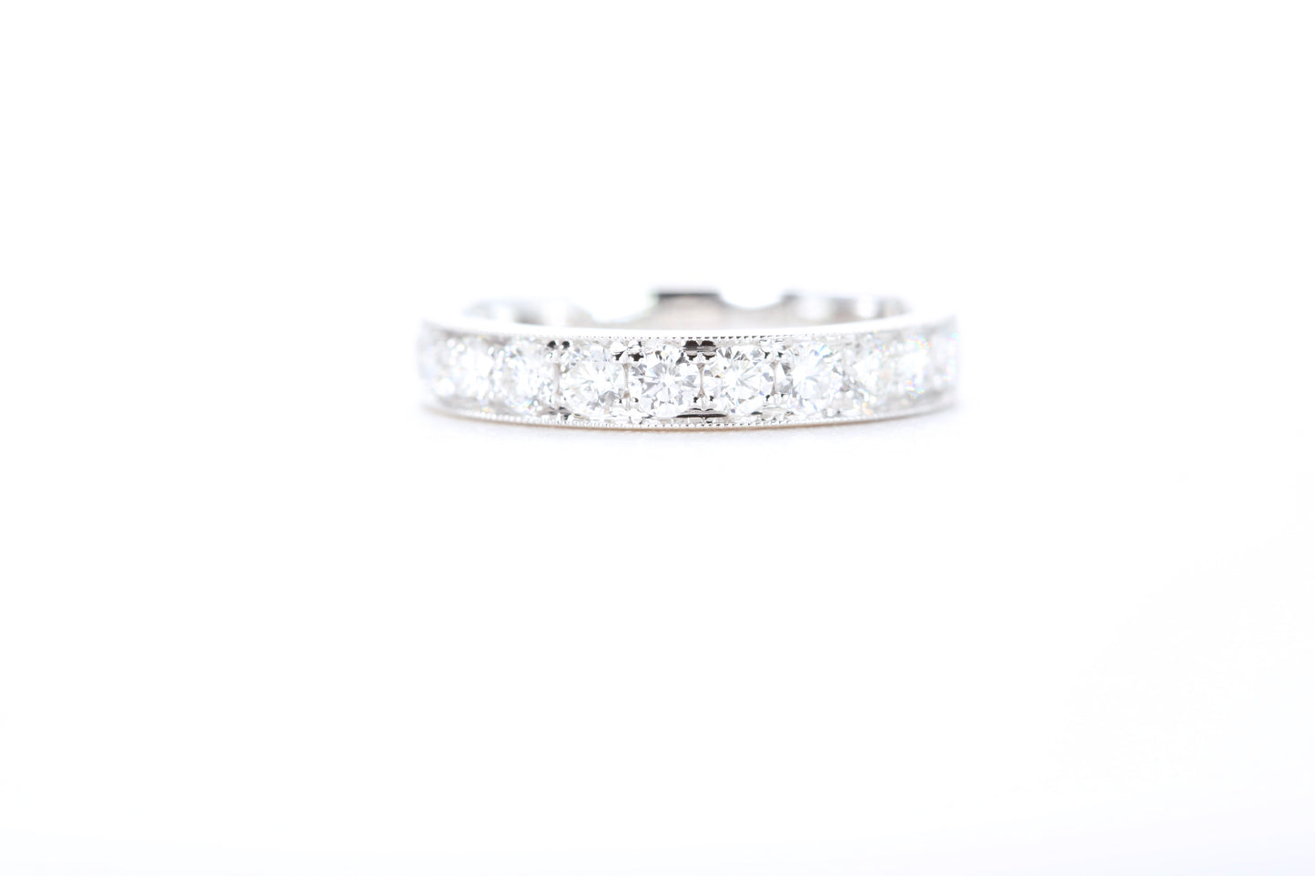 Milgrain Diamond Ring 3/4 Carat