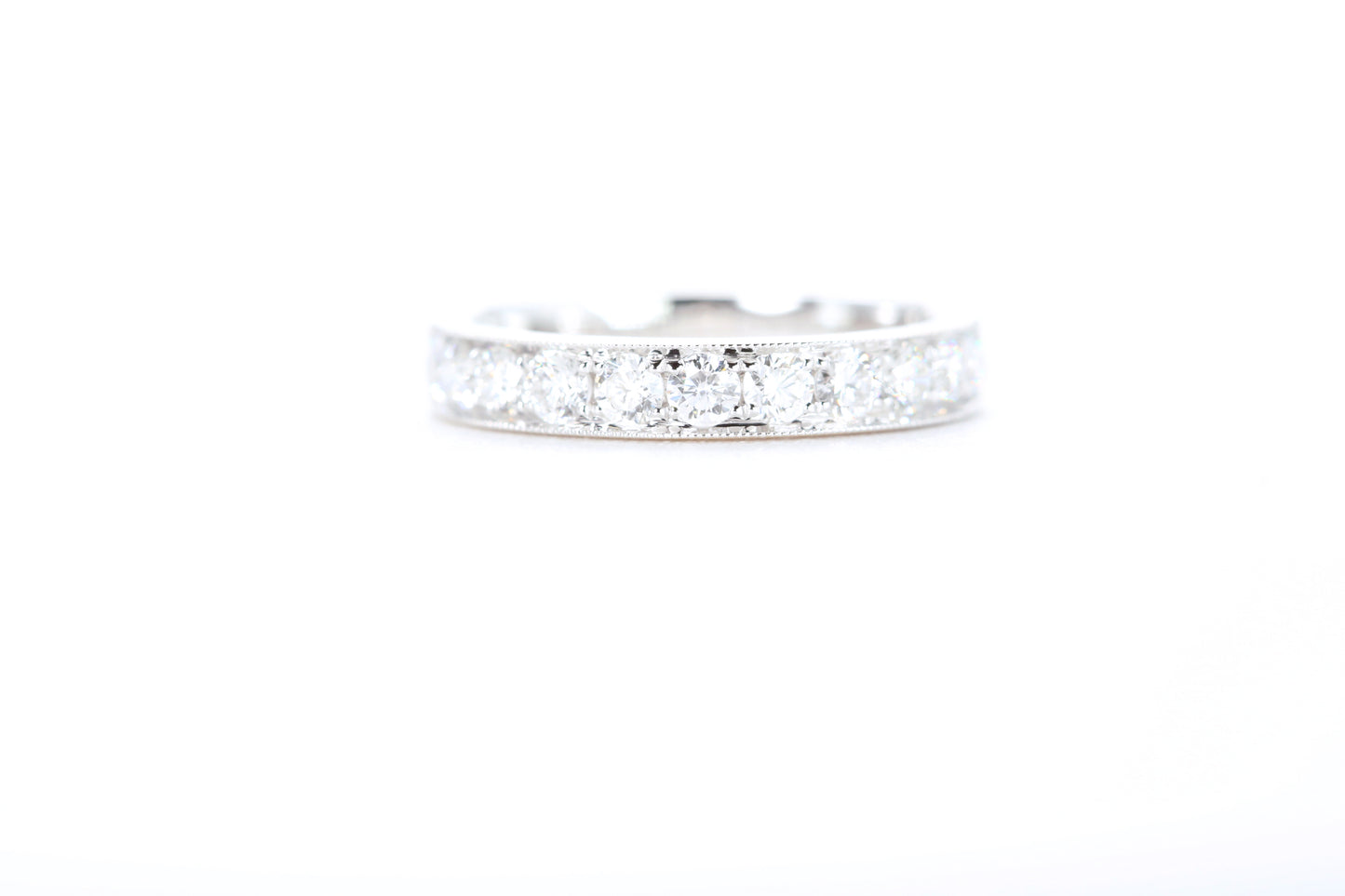 Milgrain Diamond Ring 3/4 Carat