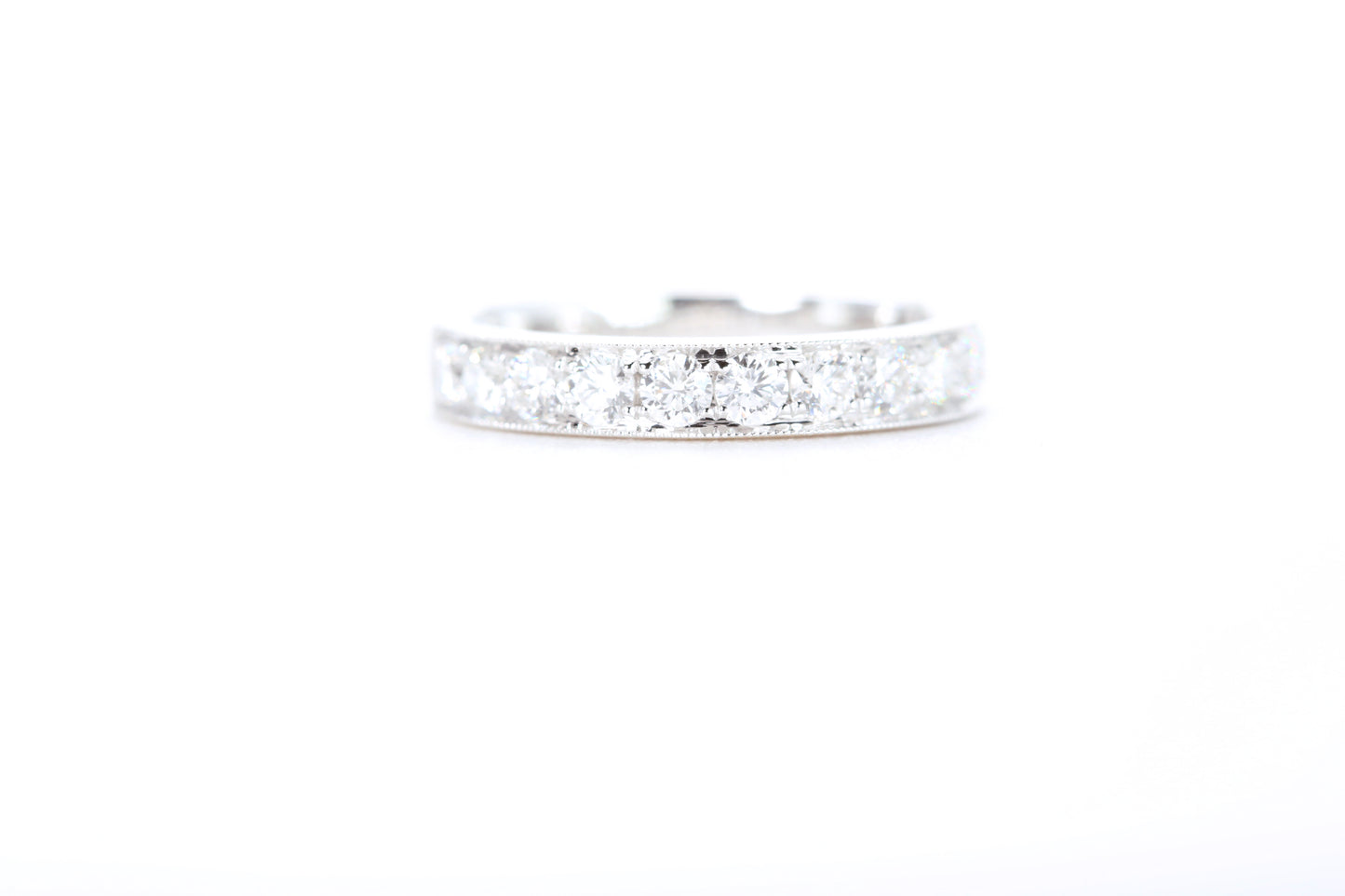 Milgrain Diamond Ring 3/4 Carat