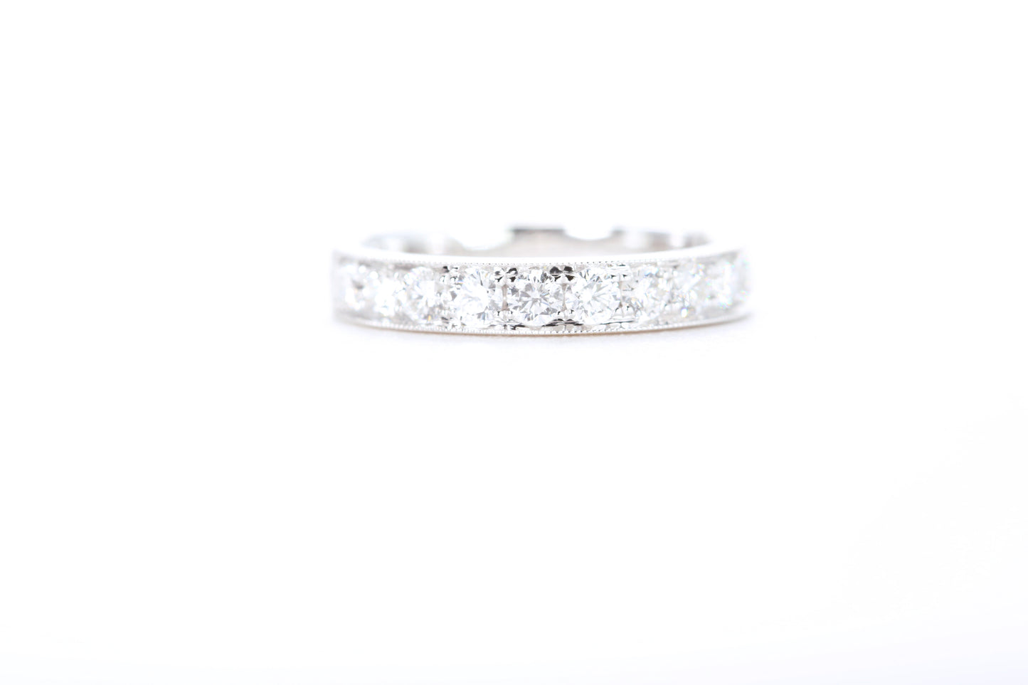 Milgrain Diamond Ring 3/4 Carat