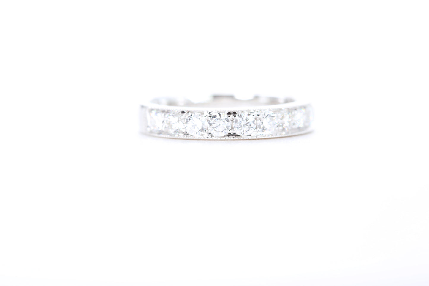 Milgrain Diamond Ring 3/4 Carat