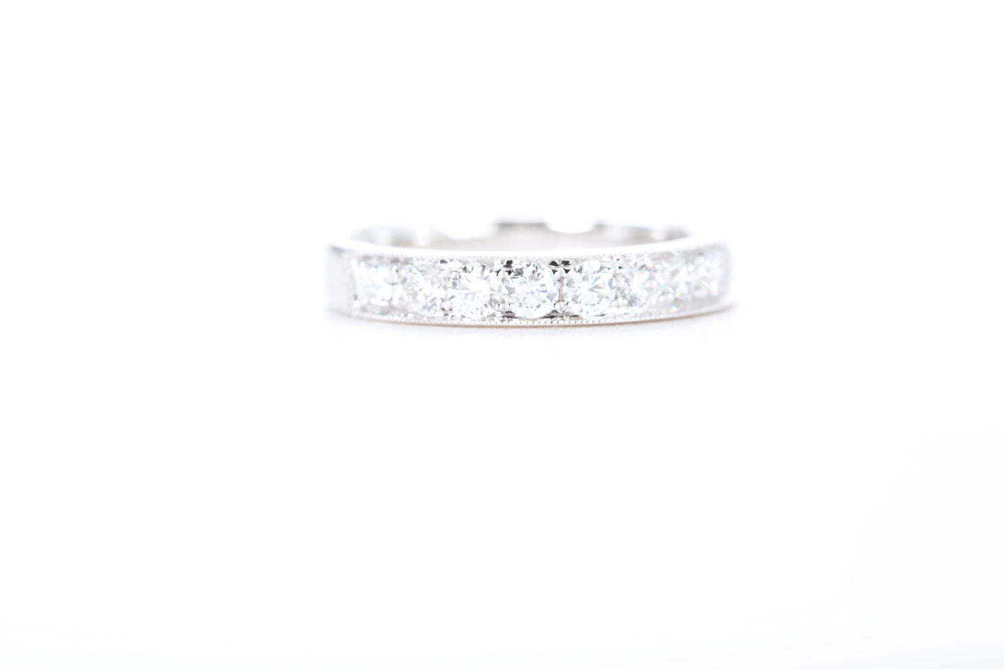 Milgrain Diamond Ring 3/4 Carat
