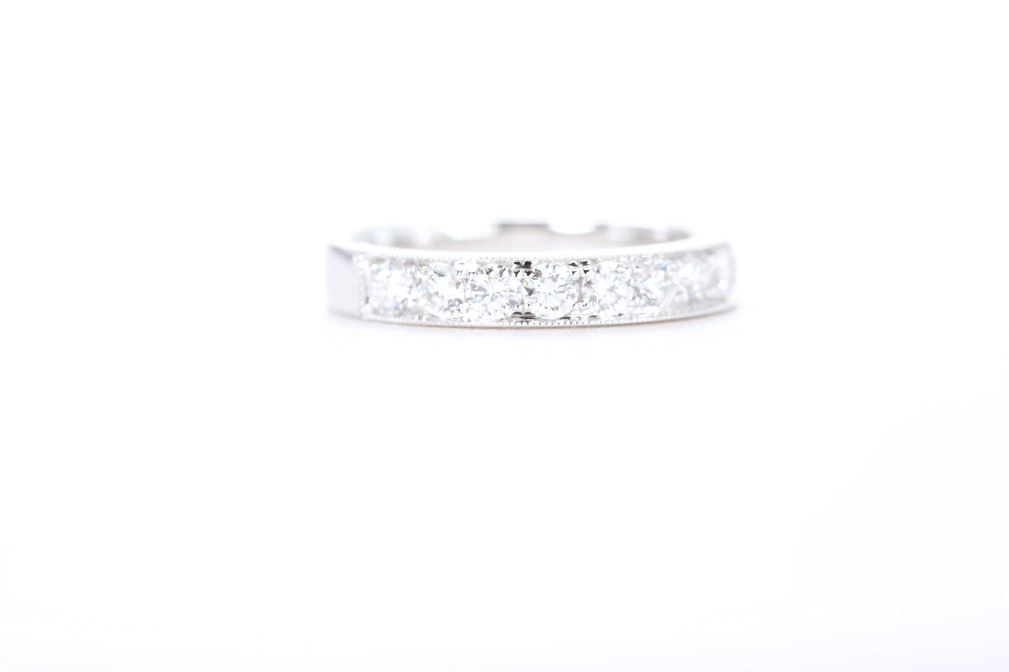 Milgrain Diamond Ring 3/4 Carat