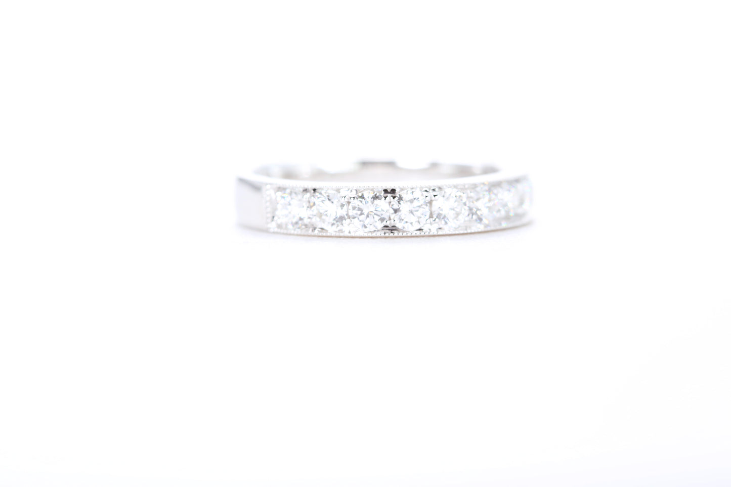 Milgrain Diamond Ring 3/4 Carat