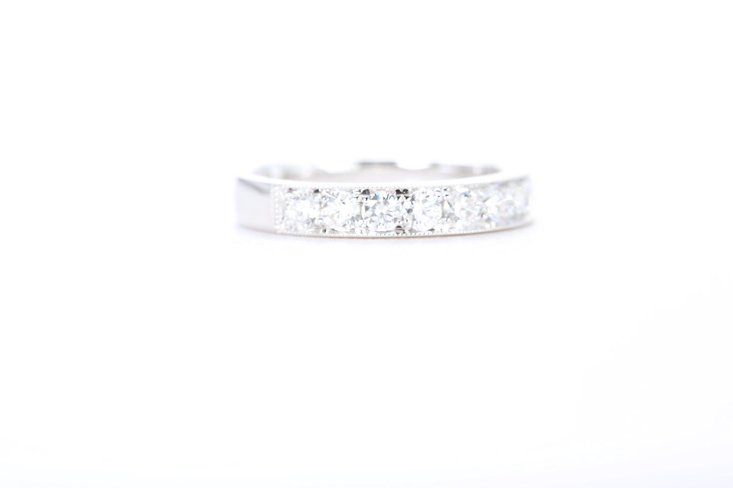 Milgrain Diamond Ring 3/4 Carat