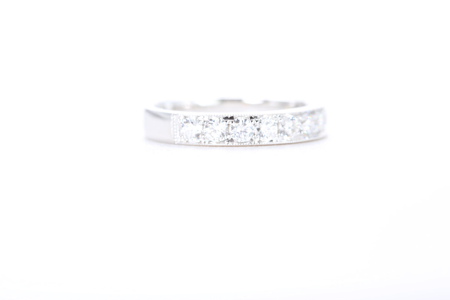 Milgrain Diamond Ring 3/4 Carat