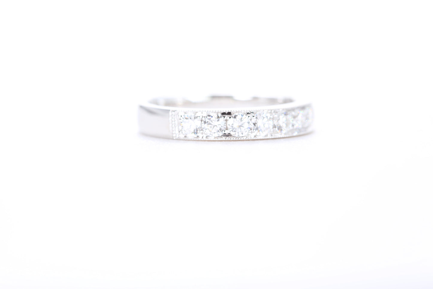 Milgrain Diamond Ring 3/4 Carat